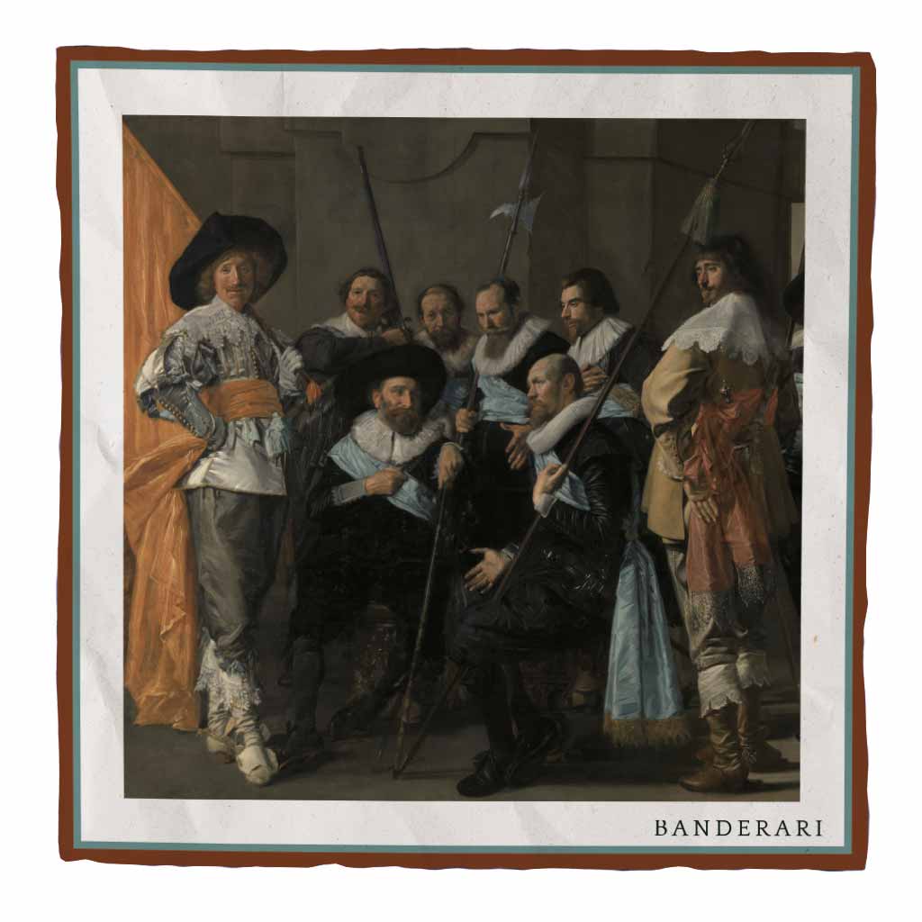 Fazzoletto da taschino La Magra Compagnia Banderari