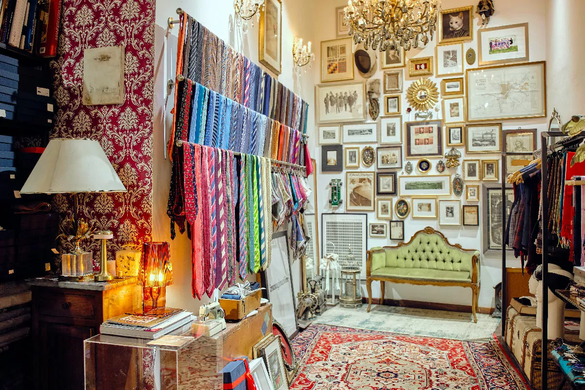 Interno dell’atelier Banderari a Terni