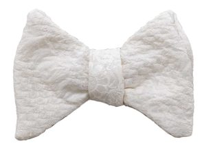 papillon uomo da annodare bianco in seta giapponese white tie