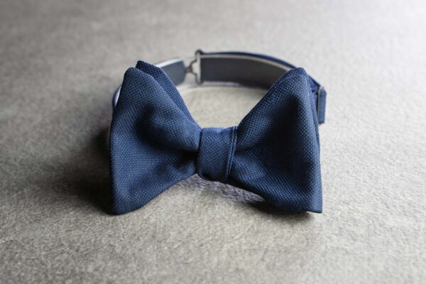 Banderari Casanova men’s bow tie from the Luxus collection in dark blue