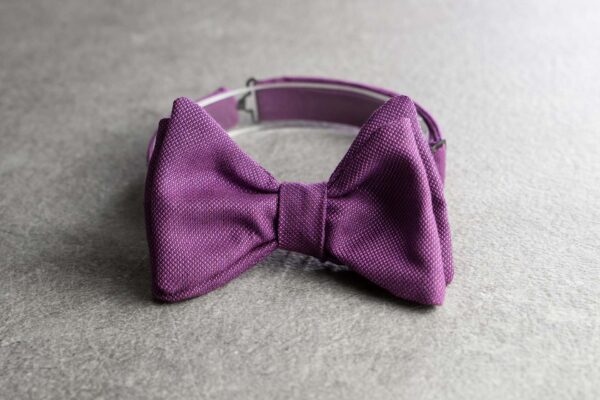 Banderari Casanova bow tie for men from the Luxus collection in purple