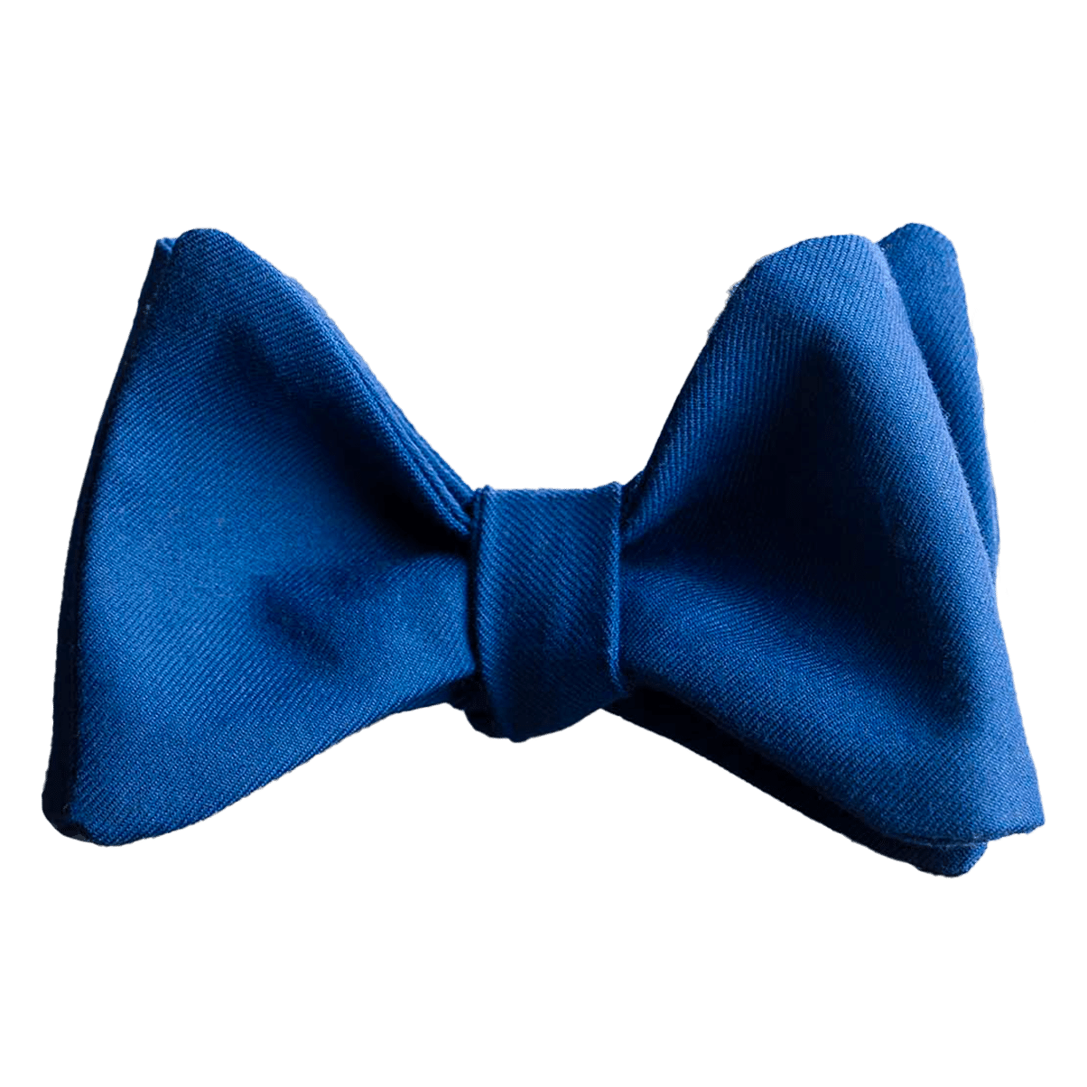 Papillon uomo di lusso con lapislazzuli da annodare realizzato in tessuto Scabal Lapis Lazuli. Farfallino uomo blu da cerimonia elegante