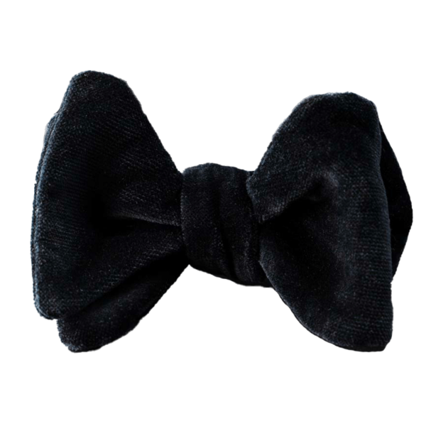 Papillon uomo in velluto nero Scabal dress code Black Tie. Farfallino uomo da cerimonia smoking Made in Italy. Papillon da annodare elegante