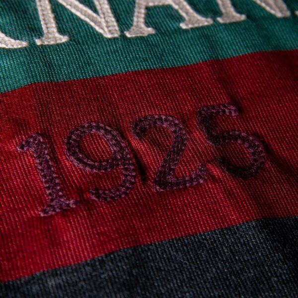 Maglia Ternana Vintage Style. Maglia Fere stile anni '60 in lana Heritage Collection delle Fere rossoverdi. Maglia stile retrò Banderari per Ternana Calcio